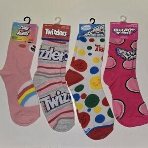 Colorful Character Crew Socks Set